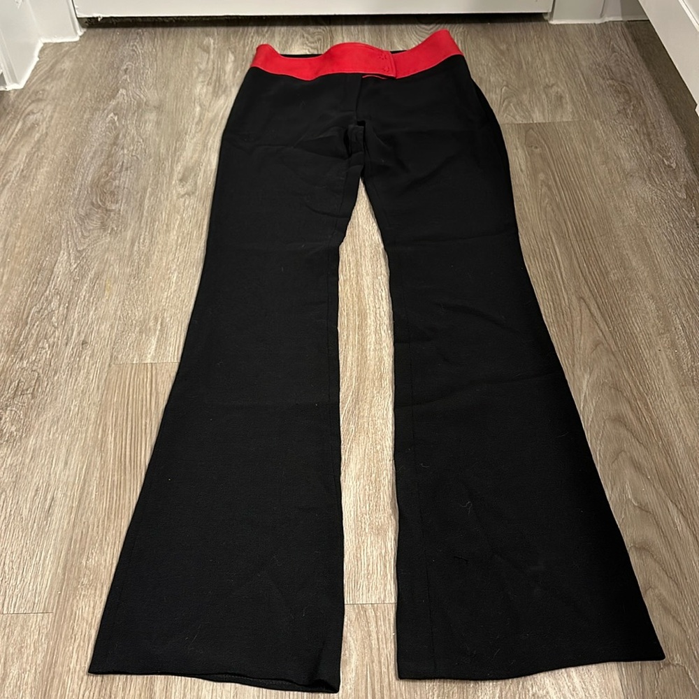 Dolce & Gabbana 1990’s Wool Hip Hugger Flare Pants
